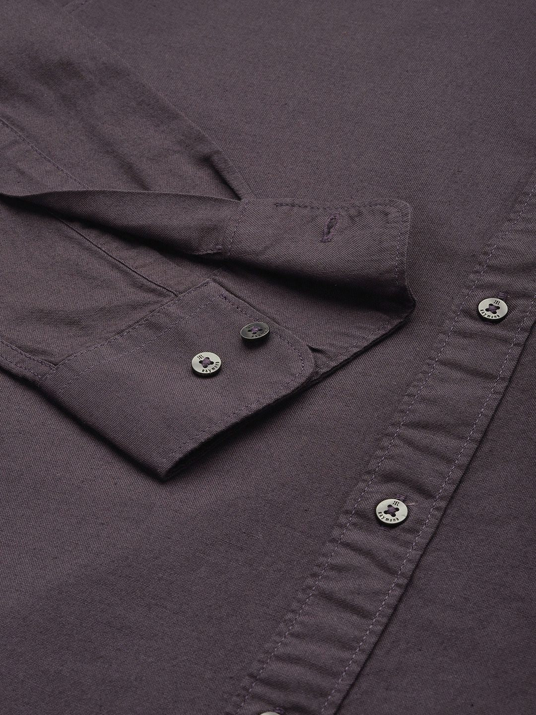 Raymond Slim Fit Pure Cotton Casual Shirt