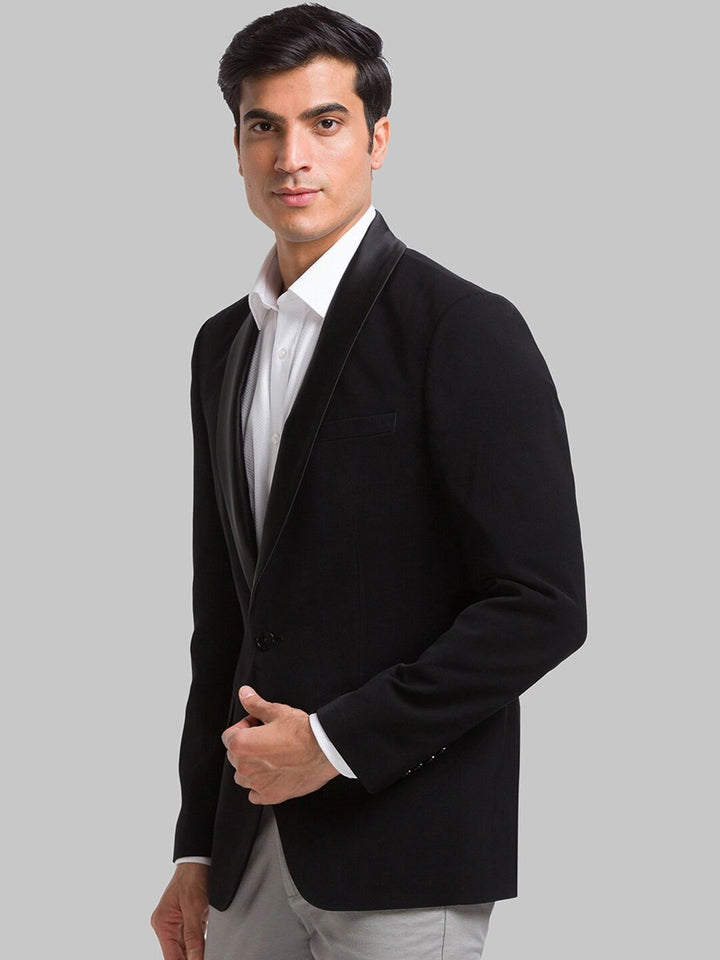 Park Avenue Super Slim-Fit Single-Breasted Blazer
