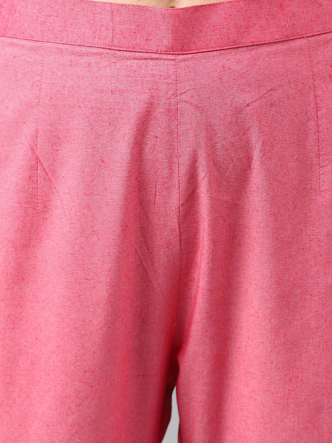 KALINI Striped Straight Kurta with Trousers