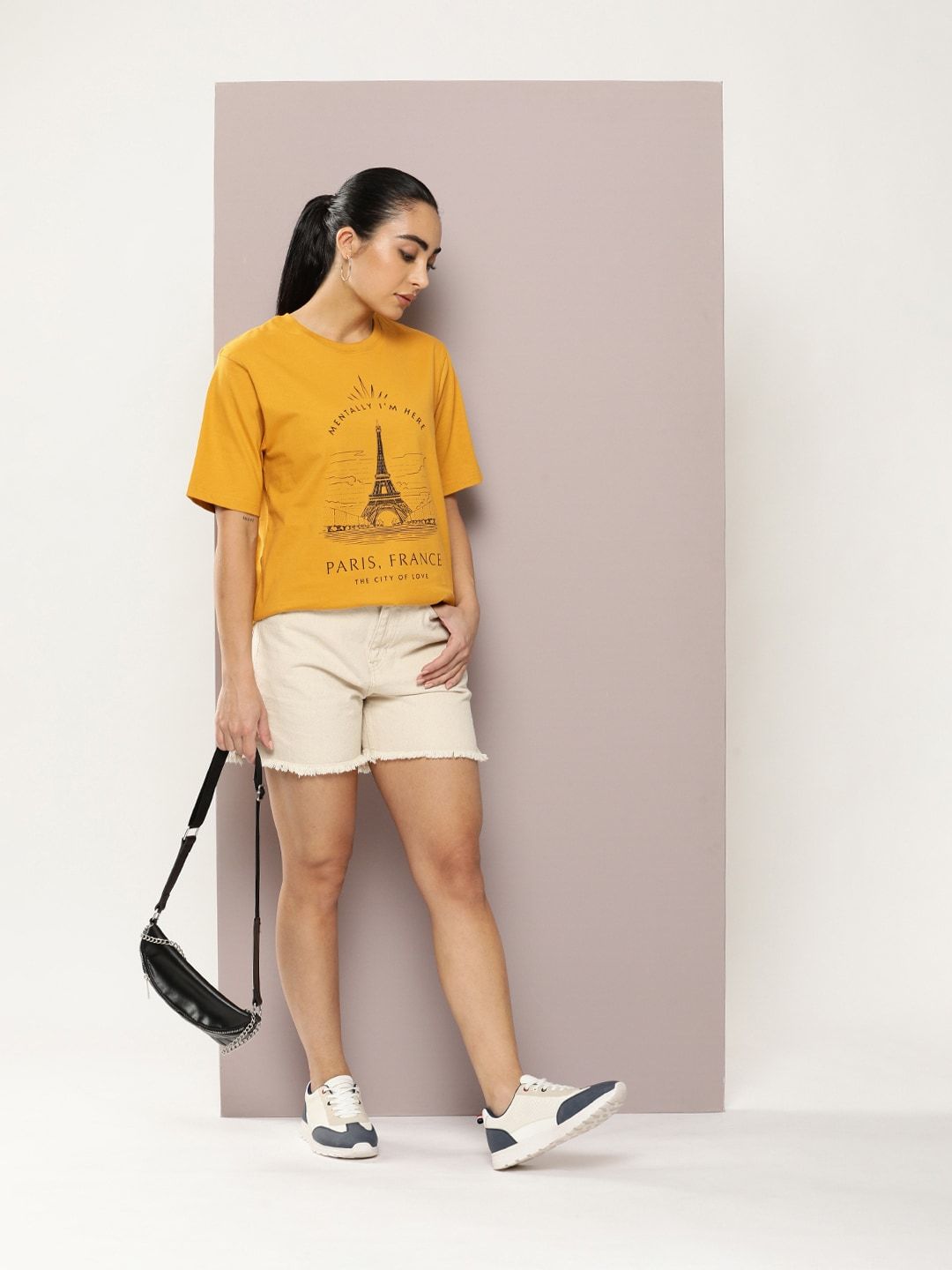 DILLINGER Graphic Printed Oversized Pure Cotton T-shirt