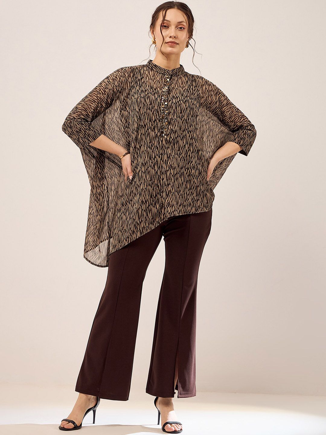 Antheaa Printed Embellished Co-Ord Set