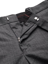 Park Avenue Men Checked Formal Trousers