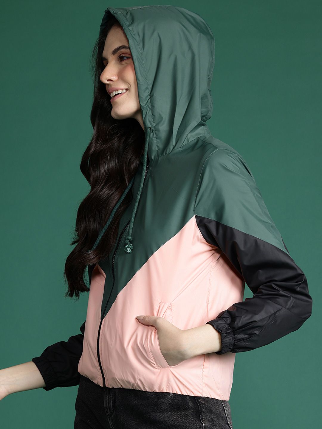 DressBerry Colourblocked Tailored Jacket