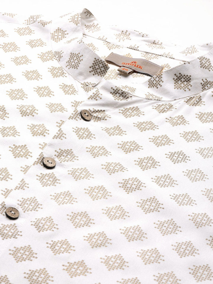 Anouk Geometric Print Kurta
