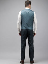 Park Avenue Slim Fit Notched Lapel Single-Breasted 3 Piece Suit