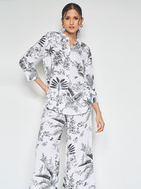 AND Printed Shirt & Trousers Co-Ords Set