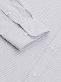 Park Avenue Slim Fit Self-Checked Pure Cotton Formal Shirt