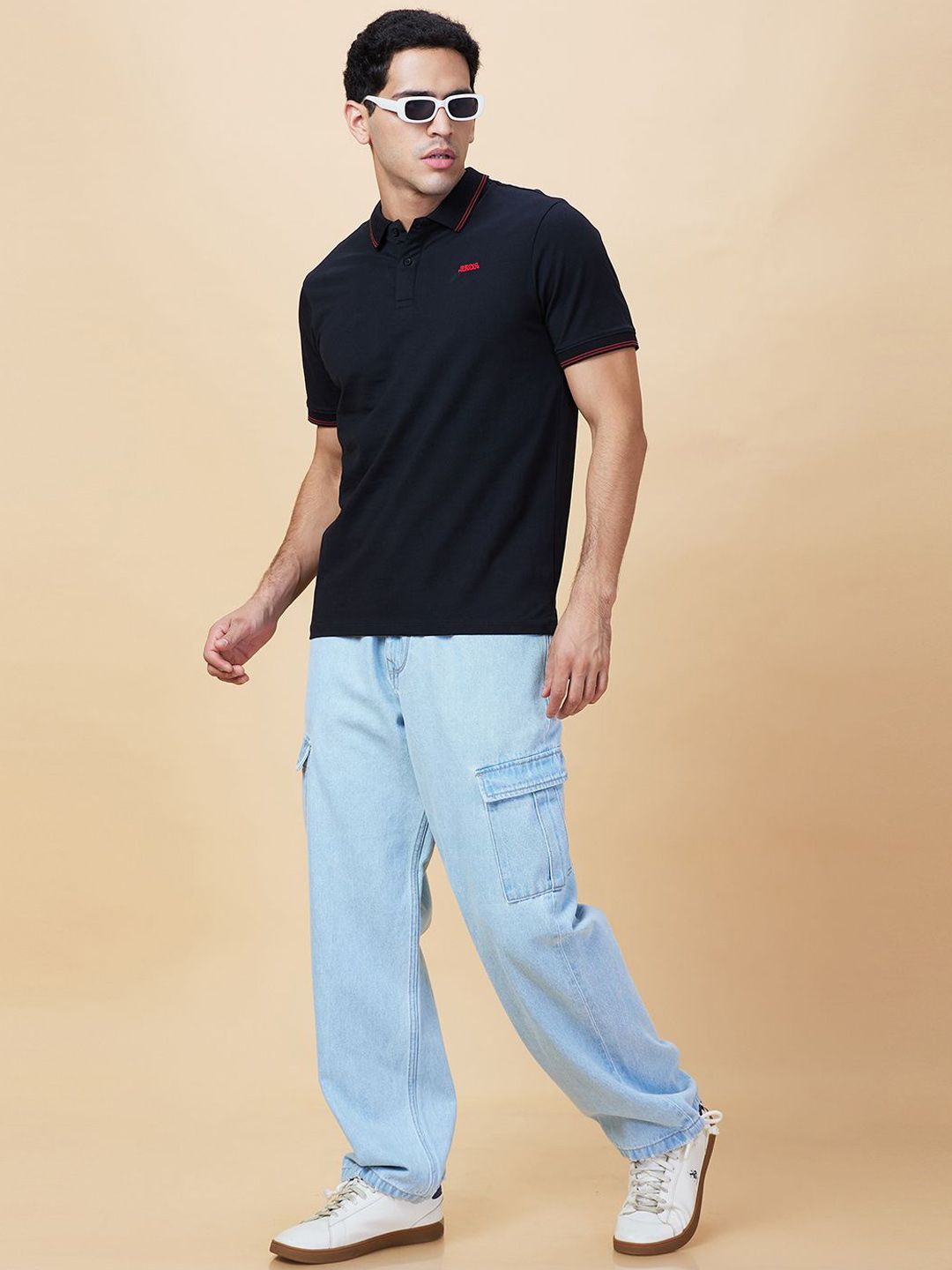 Being Human Men Low Distress Jeans
