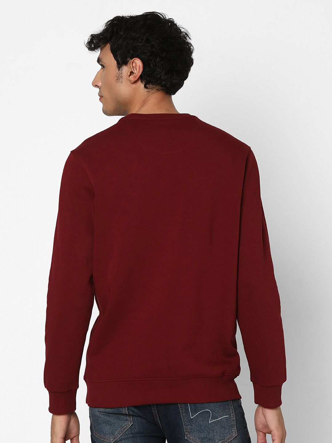 SPYKAR Round Neck Cotton Sweatshirt