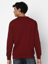 SPYKAR Round Neck Cotton Sweatshirt