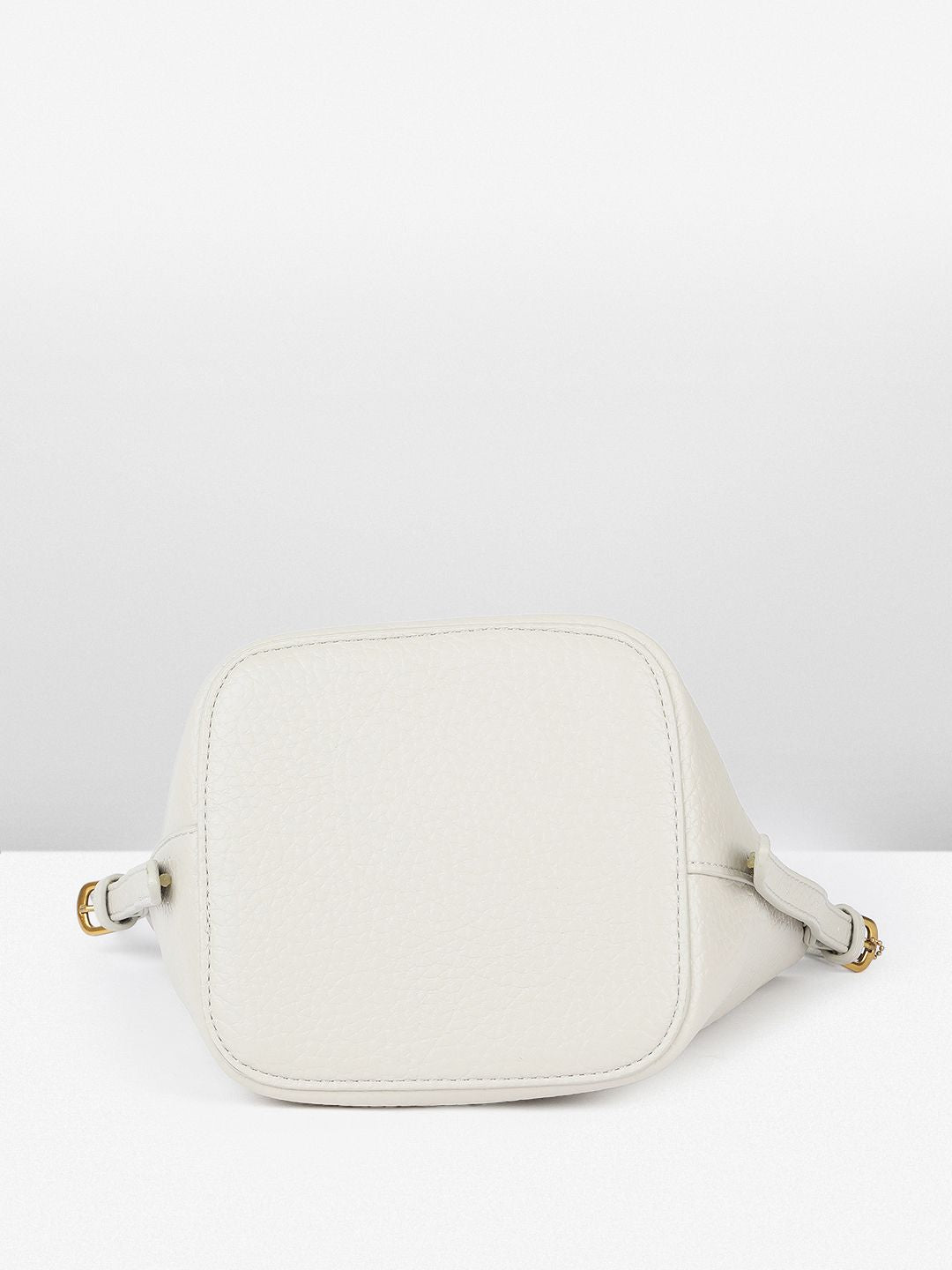 DressBerry Textured Structured Shoulder Bag with Pouch