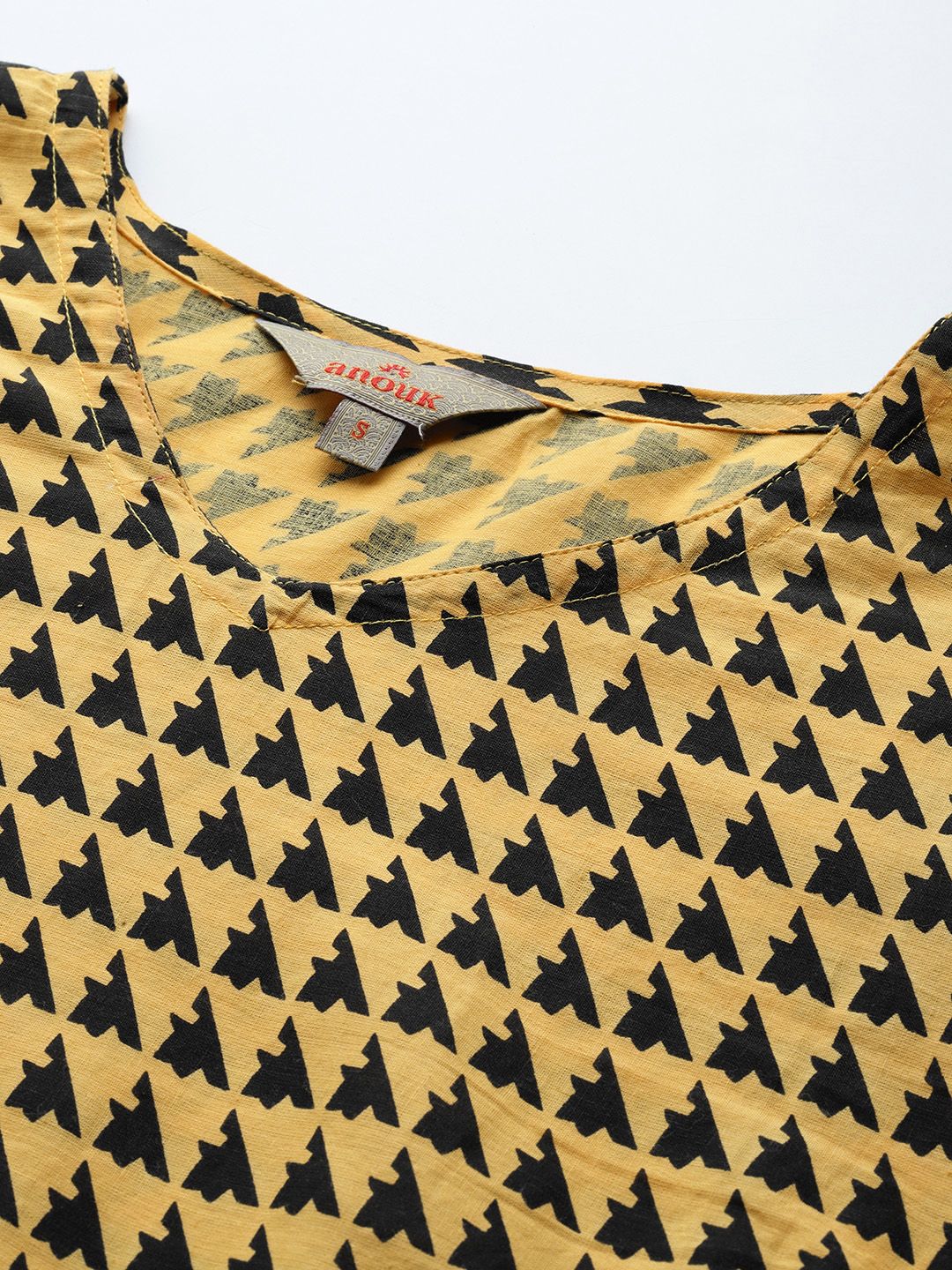 Anouk Geometric Printed Kurta