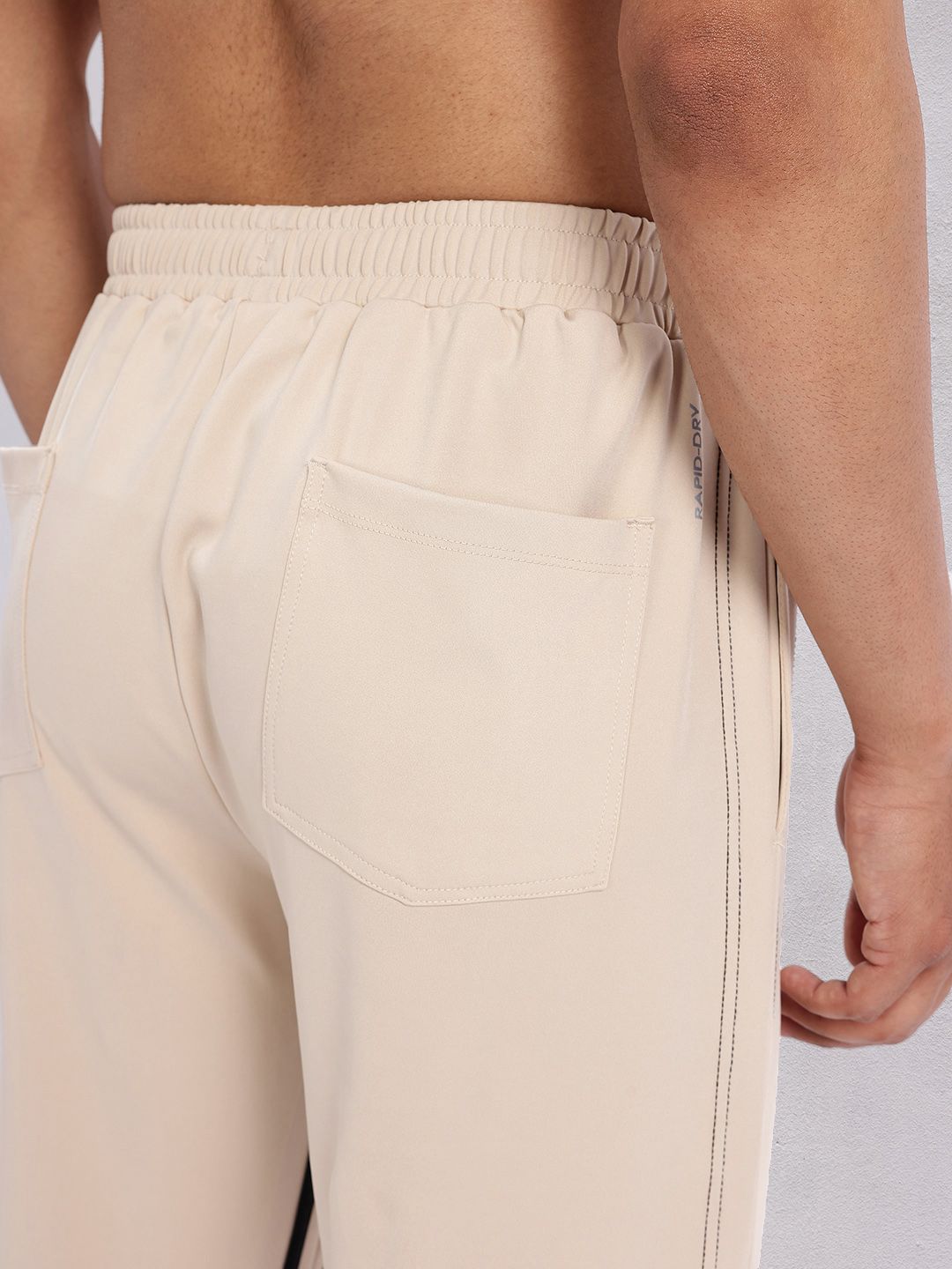 HRX by Hrithik Roshan Men Striped Detail Training Track Pants