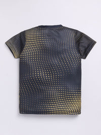 HRX by Hrithik Roshan Boys Graphic Printed Rapid-Dry T-shirt