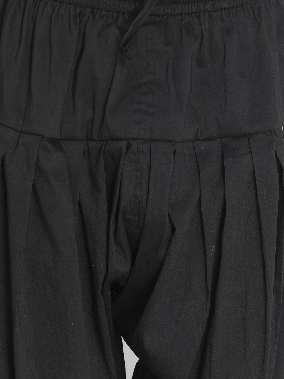 Vastramay Men Cotton Black Black Salwar