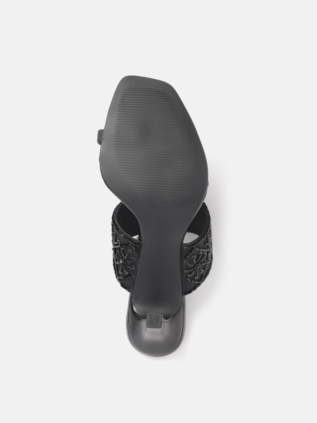 House of Pataudi  Open Toe Embellished Slim Heels