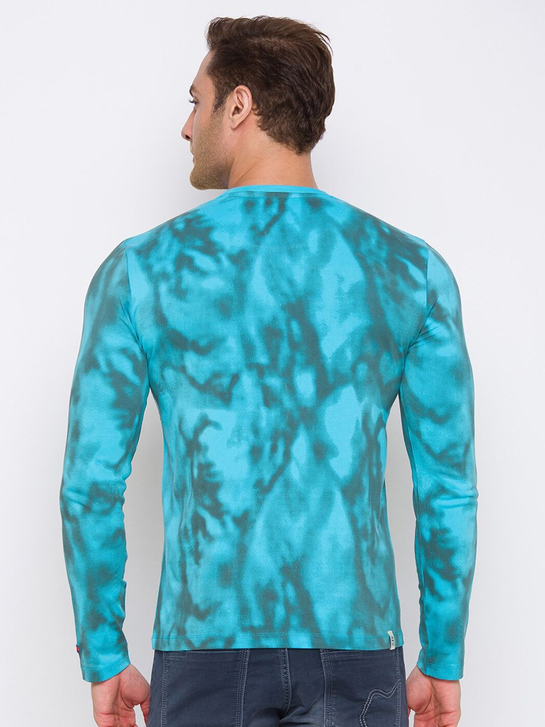 Being Human Men Blue Printed T-shirt