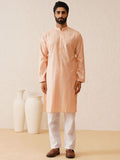 SOJANYA LUXE Mandarin Collar Embroidered Regular Thread Work Kurta with Pyjamas