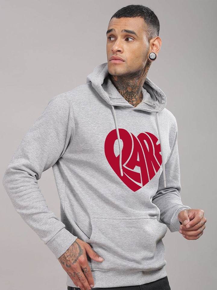 ADRO Lelaki Lengan Panjang Grafik Bercetak Sweatshirt Bertudung