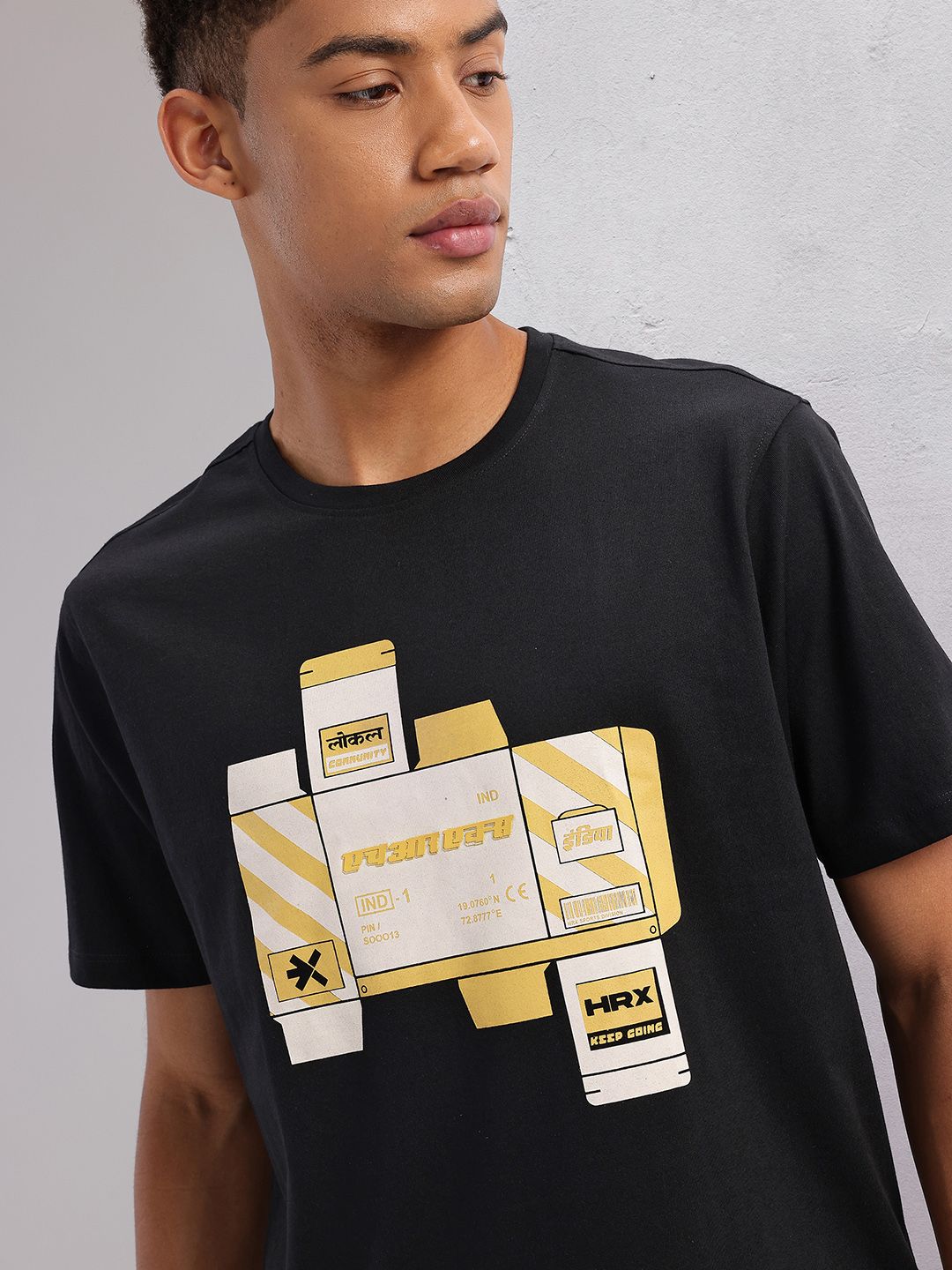 HRX by Hrithik Roshan Graphic Printed Lifestyle T-Shirt