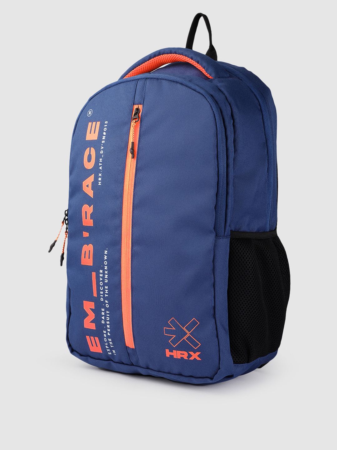 HRX by Hrithik Roshan Unisex Brand Logo Printed Backpack - 19 L