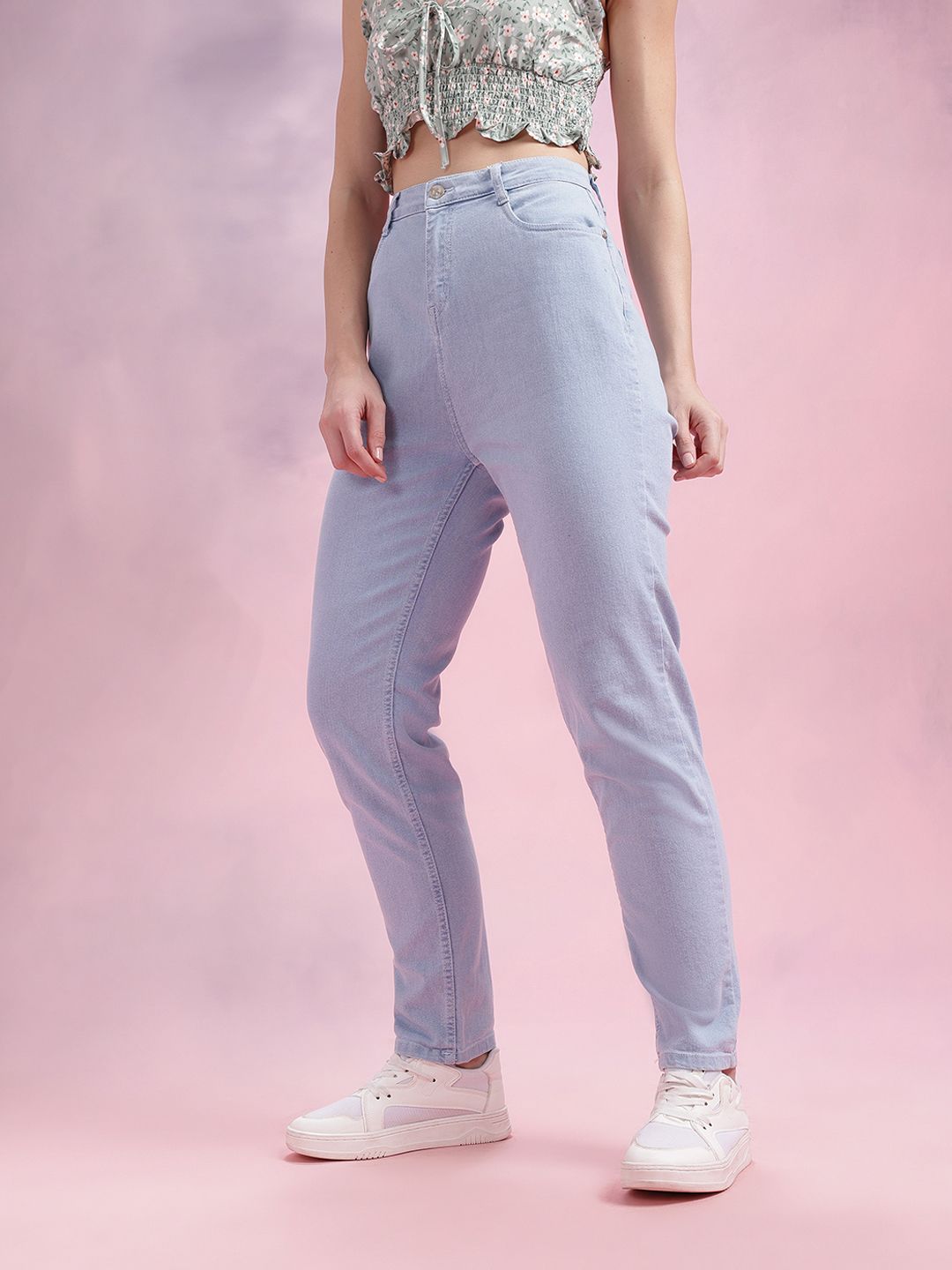 DressBerry Women Mom Fit Jeans