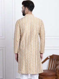 SOJANYA Kurta Kerja Benang Sulam Bunga