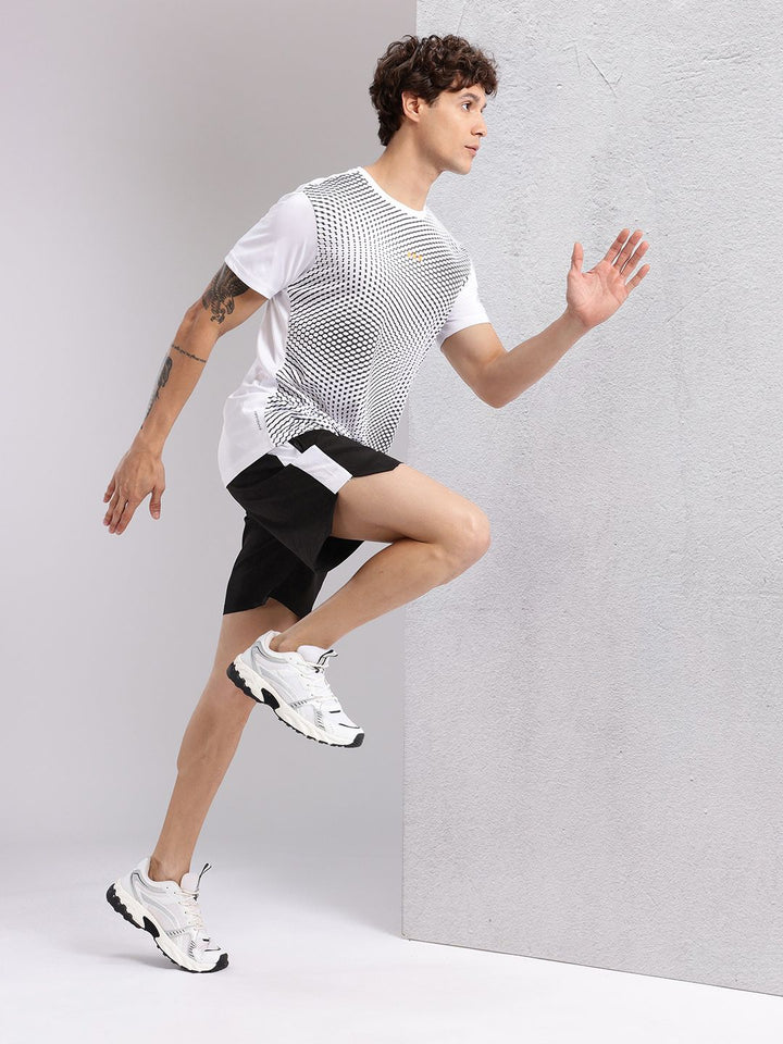 HRX by Hrithik Roshan Men Brand Logo Printed Mid-Rise Running Shorts