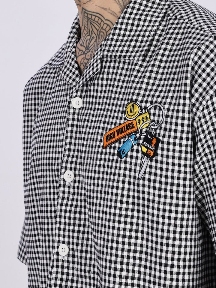 Eszett Keychain Baju Kapas Kolar Cuba Bersaiz Besar