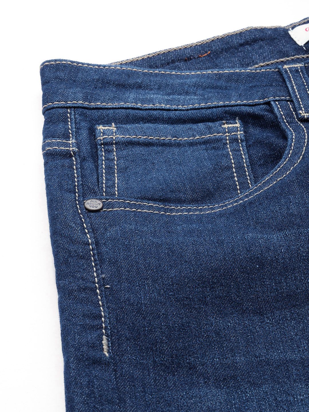 all about you Women Slim Bootcut High-Rise Light Fade Stretchable Jeans