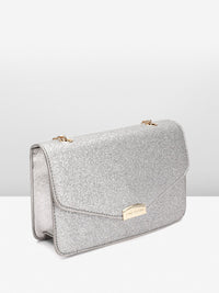 Lino Perros Structured Shimmery Sling Bag