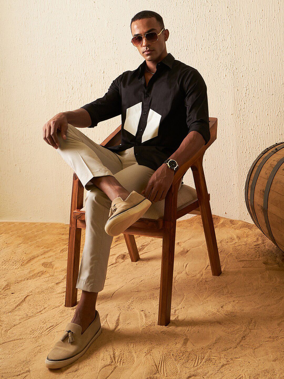 DENNISON Smart Slim Fit Casual Shirt