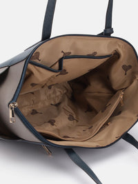 The Label Life Colourblocked Structured Shoulder Bag