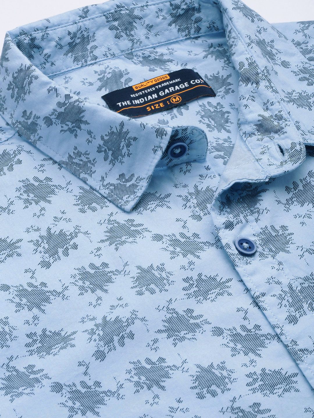 The Indian Garage Co Men Abstract Print Casual Shirt