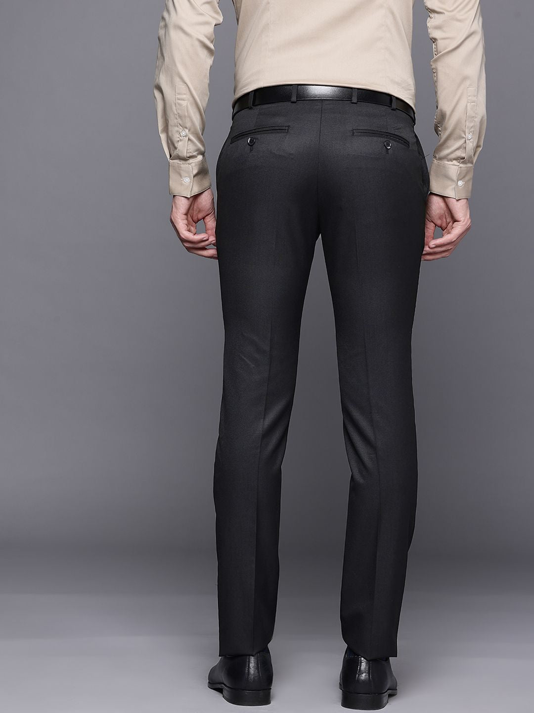 Raymond Men Slim Fit Formal Trousers