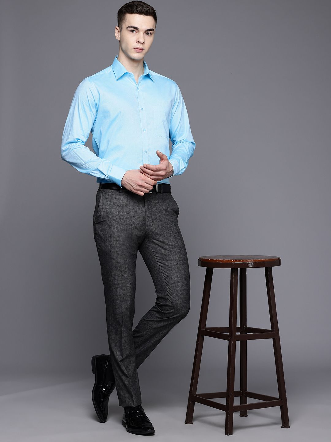 Raymond Pure Cotton Slim Fit Formal Shirt