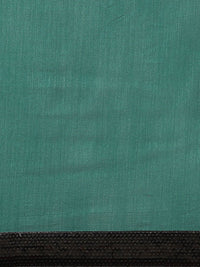 Saree mall Teal Green Solid Saree