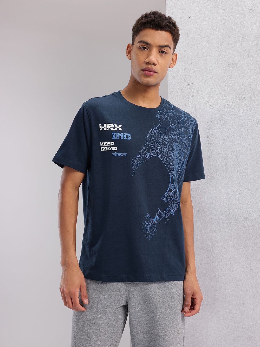 HRX by Hrithik Roshan Graphic Printed Lifestyle T-Shirt