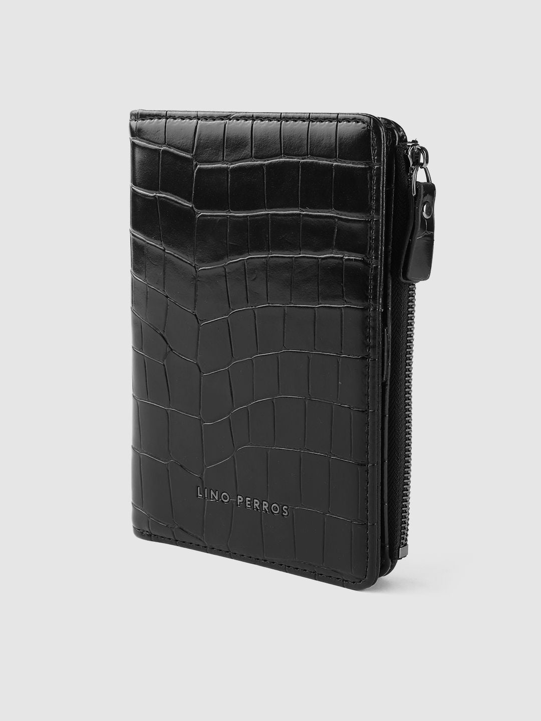 Lino Perros Women Textured Passport Holder