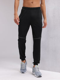 HRX by Hrithik Roshan Men Contrast Piping Rapid-Dry Training Joggers