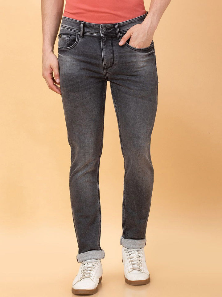 Being Human Men Skinny Fit Heavy Fade Jeans
