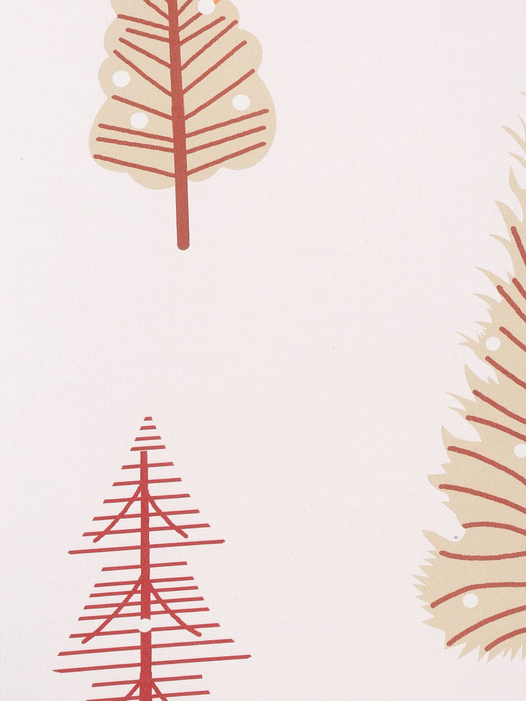 Cortina Beige &amp; Brown Quirky Printed 2-Seater Sofa Cover