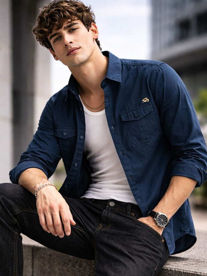 ADRO Men Standard Casual Shirt