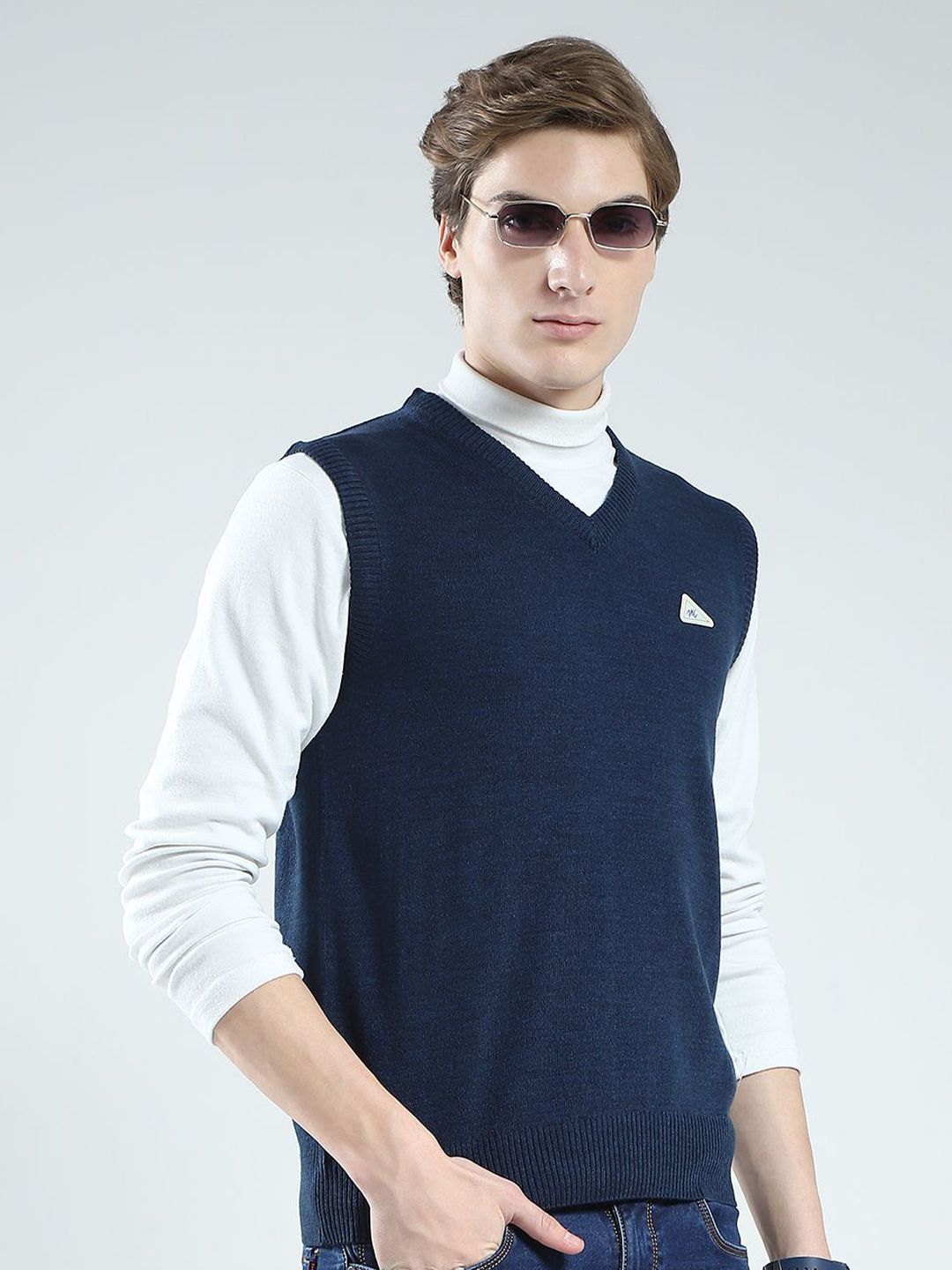 Monte Carlo Men Woollen Sweater Vest