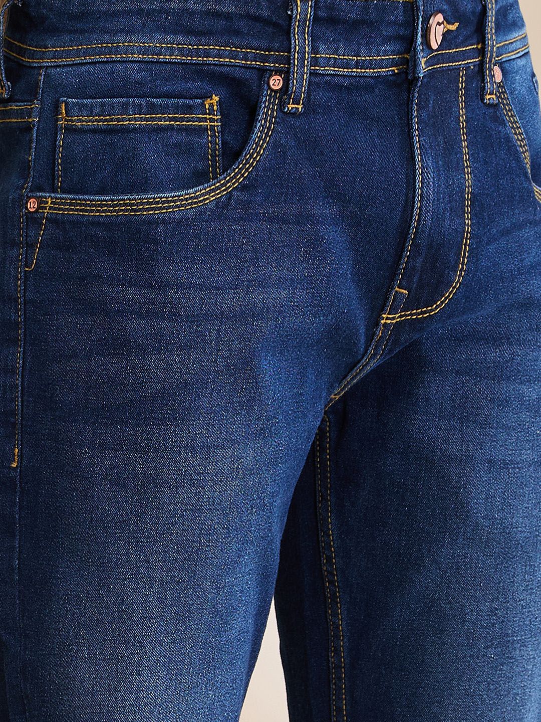 Being Human Men Slim Fit Mid-Rise Jeans