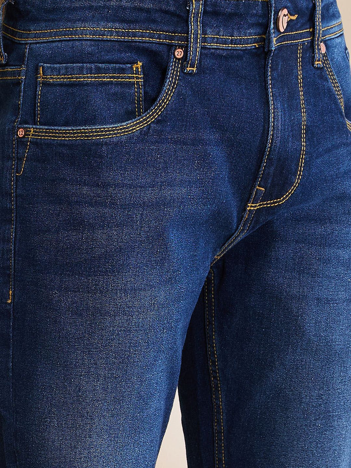 Being Human Men Slim Fit Mid-Rise Jeans