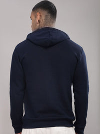 ADRO Men Printed Hooded Sweatshirt