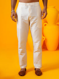 SOJANYA LUXE Kurta Lurus Kolar Mandarin Sulam Bunga Dengan Seluar
