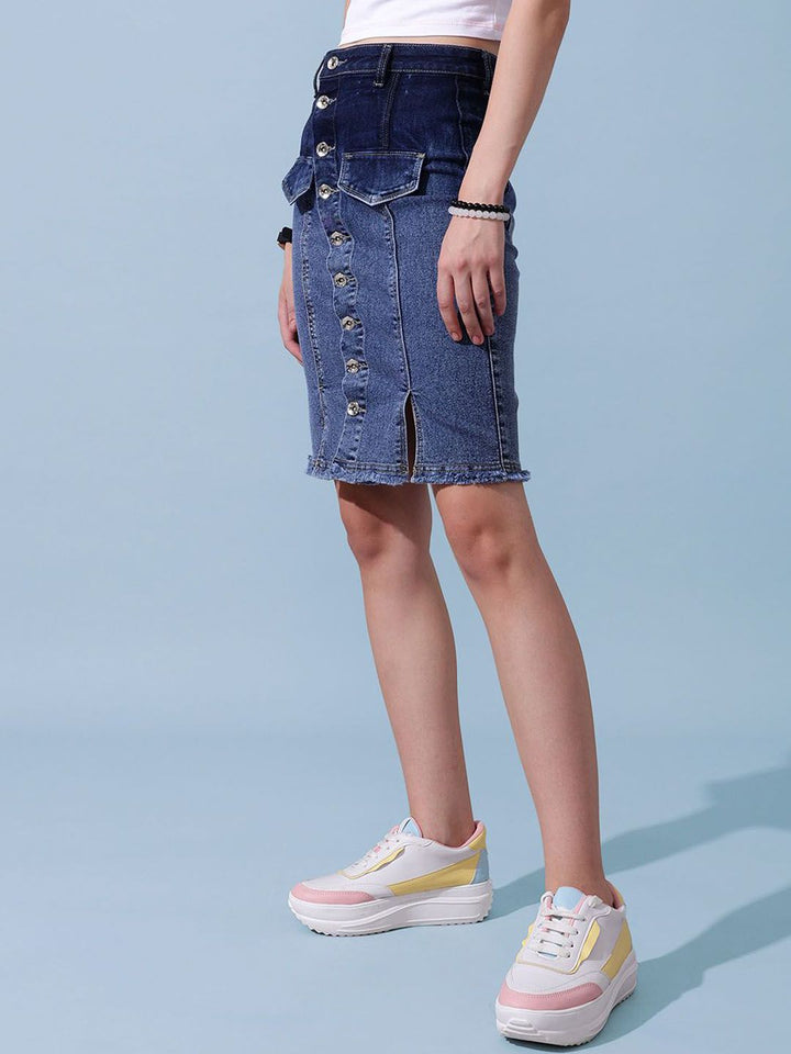 STREET 9  Women Straight Knee Length Skirts