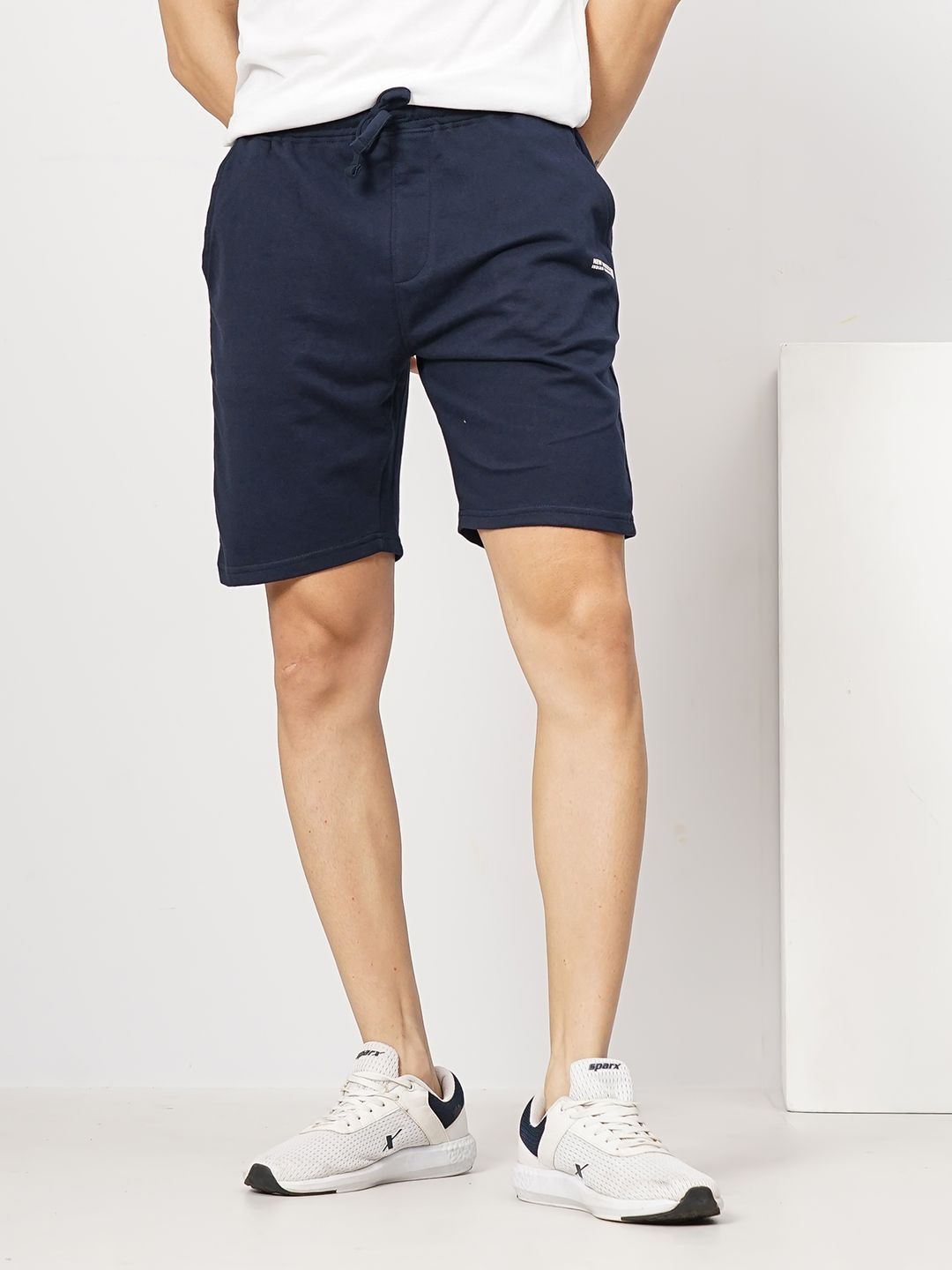 The Indian Garage Co Men Slim Fit Regular Shorts